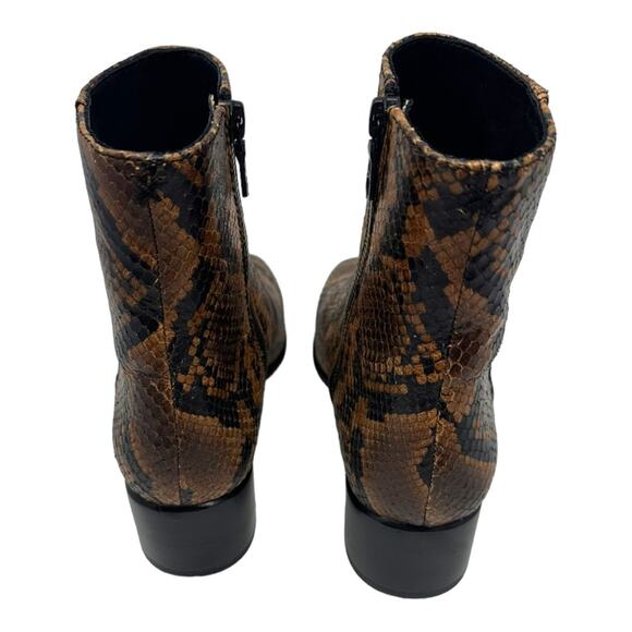 Rag & Bone Women's Aslen Snake Print Booties Size 36.5/6.5 - Picture 6 of 9
